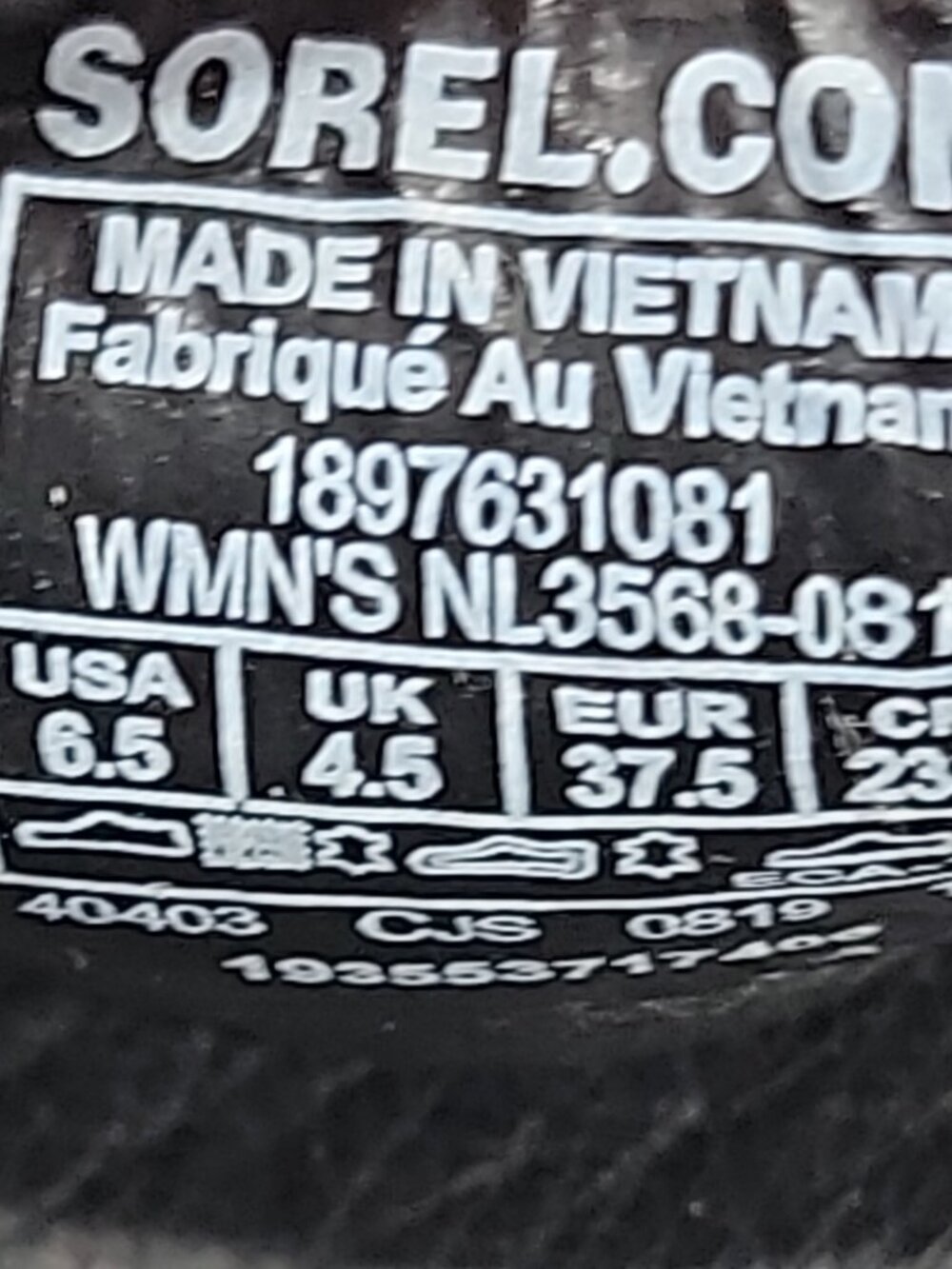 Sorel Kinetic Impact Sandals Womens 6.5 Chunky Platform Sport Beige Black - Picture 5 of 13